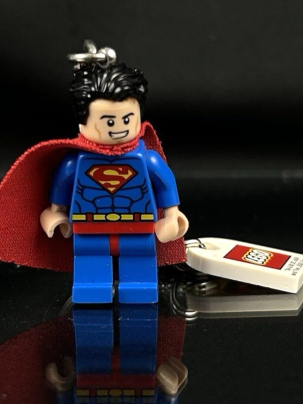 Lego Superman Super Heroes Key Chain Minifigure 853952